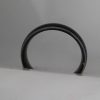 Black Tungsten Alternative Metals PROFILE: Domed Beveled 6mm sz 10 - Image 2