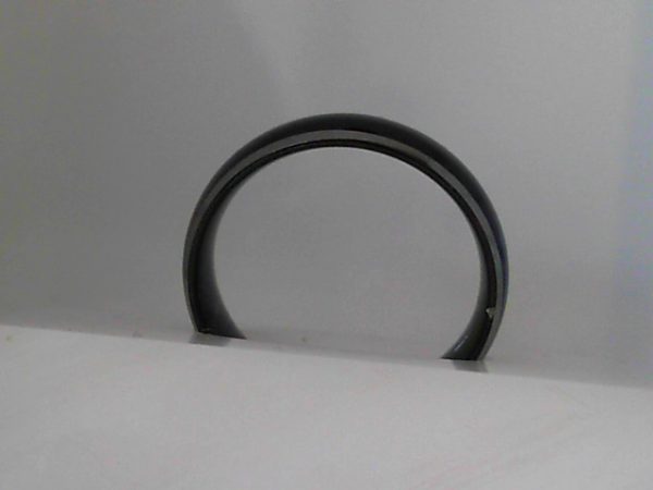 Black Tungsten Alternative Metals PROFILE: Domed Beveled 6mm sz 10 - Image 2