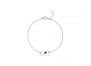 E. L. Designs  Ss Turquoise Infinity Anklet Length 910 one R Turquoise Chain: Cable Link
Metal: SS
Color: White
Length: 910
MMwidth: 2/4mm stone
Clasp: Lobster