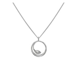 Lady's Sterling Silver 18" Wheat Chain Charm
Long requested companion to our Be-Leaf earrings and bracelet, this pendant with its curved hand-forged leaf is also lovely on its own!