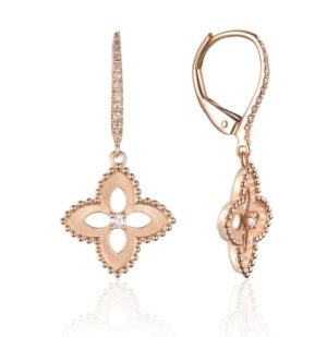 Lady's Yellow 14 Karat Beaded Flower Dangle  Matte' Drop Earrings 24 = 0.08tw Round  G SI2 Diamonds
2 = 0.05ctw  Round G  SI2  Diamonds


Metal	14K Yellow Gold
Stone	Round Diamond
Total Metal Weight	2.60 gr
Total Diamond Weight 0.13 ct
Sku	
SKU:E05022-RD.Y

Product Length	1 in
Product Width	12 mm
Product Height	2 mm
Diamond Color 	G
Diamond Clarity 	SI2
ethical sourcing