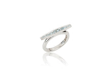 Sterling Silver Horizontal Channel-set Black Spinel Ring
11 Round Black Spinel