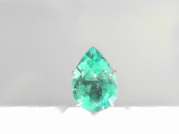 2.69Ct Pear Green Emerald - Colombian - Modified Brilliant Cut - GIA - Report # 2239256803 - Natural Beryl - Green - Transparent - Measures 11.88 x 8.26 x 5.25