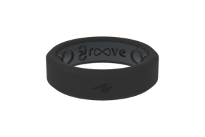 Midnight Black Zeus Ring Size 11