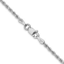 Yellow 14 Karat Rope Chain Length 8 inches ankle bracelet