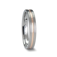 Alternative Metals
ZEUS
METAL TYPE: Tungsten Carbide
WOOD/INLAY: rose gold
WIDTH: 8MM
PROFILE: Flat
FINISH: Satin
SIZE: 10.5