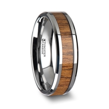Alternative Metals
TEKKU
METAL TYPE: Tungsten Carbide
WOOD/INLAY: Teak wood
WIDTH: 10MM
PROFILE: Flat Beveled
FINISH: Polished
SIZE: 12.5