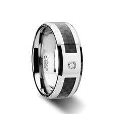 Alternative Metals
CAYMAN
METAL TYPE: Tungsten Carbide
WOOD/INLAY: Carbon Fiber
WIDTH: 8MM
PROFILE: Flat Beveled
FINISH: Polished
SIZE: 9.5