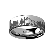 Alternative Metals
REINDEER
METAL TYPE: Tungsten Carbide
WIDTH: 6MM
PROFILE: Flat
FINISH: engraved deer
SIZE: 11