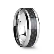 Alternative Metals
MAXIMUS
METAL TYPE: Tungsten Carbide
WOOD/INLAY: Carbon Fiber
WIDTH: 10MM
PROFILE: Flat Beveled
SIZE: 13