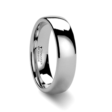 Alternative Metals
DOMINUS
METAL TYPE: Tungsten Carbide
WIDTH: 7mm
PROFILE: Domed
FINISH: Polished
SIZE: 7
