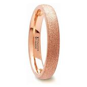 this exotic style from our tungsten carbide wedding bands collection has a unique sandblasted finish. it gives the ring a sparkling look which looks like the surface of the ring is embedded with tiny rose gold colored crystals. The Fandom Shop is bringingyou great deals on lots of Thorsten Rings Rings including THORSTEN - EMBER Domed Tungsten Carbide Ring Rose Gold Plating - 4mm.
