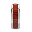 Tungsten Carbide Alternative Metals Size 9 WOOD/INLAY: Padauk Wood