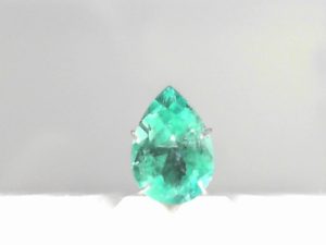 2.69Ct Pear Green Emerald - Colombian - Modified Brilliant Cut - GIA - Report # 2239256803 - Natural Beryl - Green - Transparent - Measures 11.88 x 8.26 x 5.25