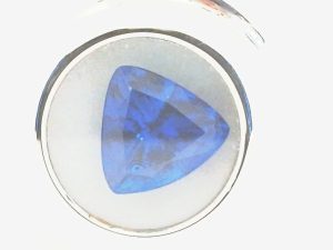 8.50Ct Trillian Bluish Violet Natural Tanzanite GIA Report #2235591464