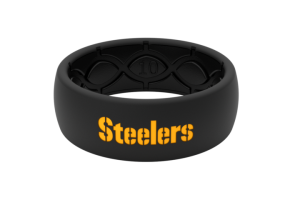 Full Color Pittsburgh Steelers Ring Size 10