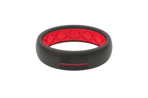 Thin Firefighter Ring Size 13