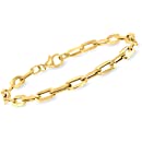 Lady's Necklace Chain Type: Paperclip
Metal Type: 14 Karat
Metal Color: Yellow
Length: 18