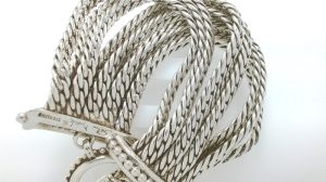 White Sterling Dwek Stephen Bracelet Length 7