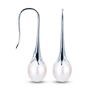 Sterling Silver Freshwater Pearl Earring