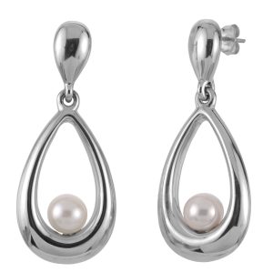 Sterling Silver Freshwater Pearl Earring