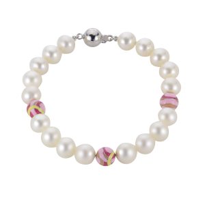 Sterling Silver Freshwater Pearl Bracelet