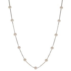Sterling Silver Freshwater Pearl Necklace