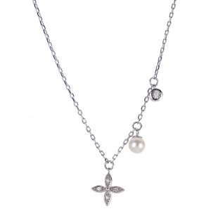 Sterling Silver Freshwater Pearl Necklace