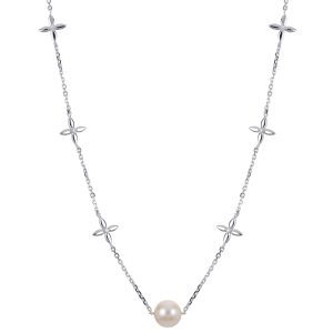 Sterling Silver Freshwater Pearl Necklace