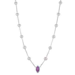 Sterling Silver Freshwater Pearl Necklace