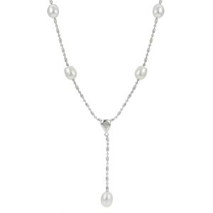 Sterling Silver Freshwater Pearl Necklace
