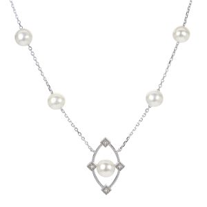 Sterling Silver Freshwater Pearl Necklace