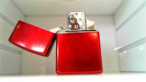 Zippo Dual Torch Candy Apple Red Lighter