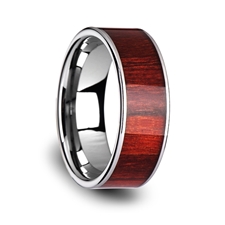 Alternative Metals
METAL TYPE: Tungsten Carbide
WOOD/INLAY: Rosewood
WIDTH: 8MM
PROFILE: Flat
FINISH: Polished
SIZE: 8.5
VEND STYLE#:SHERWOOD