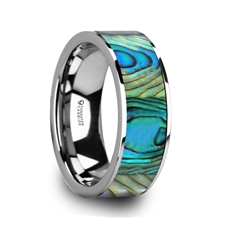 Alternative Metals
METAL TYPE: Tungsten Carbide
WOOD/INLAY: Mother of Pearl
WIDTH: 8mm
PROFILE: Flat
FINISH: Polished
SIZE: 10.5
LAURANT