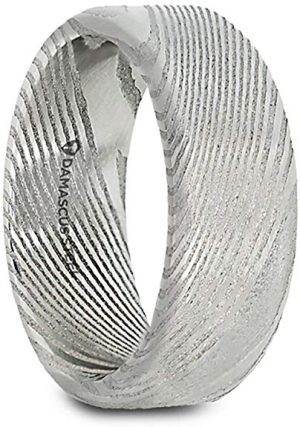 Alternative Metals
TYRELL
METAL TYPE: Damascus Steel
WIDTH: 8mm
PROFILE: Flat
FINISH: BRUSH PATTERN
SIZE: 7.5