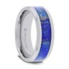 Alternative Metals
OSIAS
METAL TYPE: Tungsten Carbide
WOOD/INLAY: Lapis Lazuli
WIDTH: 8MM
PROFILE: Flat Beveled
FINISH: Polished
SIZE: 9.5