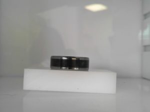 Alternative Metals
METAL TYPE: Tungsten Carbide
WOOD/INLAY: Bloodstone
WIDTH: 8
PROFILE: Flat Beveled
FINISH: Polished
SIZE: 10
VEND STYLE#: 6371-TCBI-w8-s100