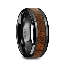 Alternative Metals
METAL TYPE: Black Titanium
WOOD/INLAY: Black Walnut
WIDTH: 8mm
PROFILE: Flat Beveled
FINISH: Polished
SIZE: 11.5
VEND STYLE#: T6000-BTW-8mm-115