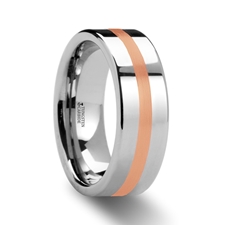 Tungsten Carbide Alternative Metals Size 7.5 PROFILE: Cerebus