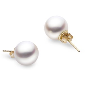 14KT Yellow Gold Akoya Pearl Earring