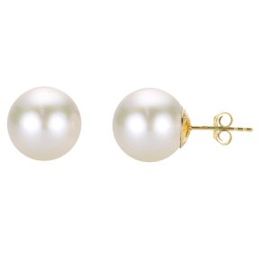 14KT Yellow Gold Freshwater Pearl Earring