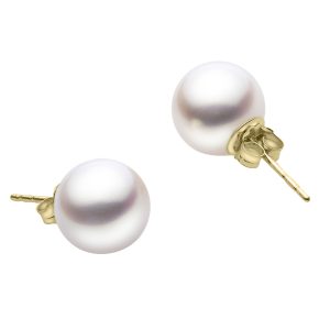 14KT Yellow Gold Freshwater Pearl Earring