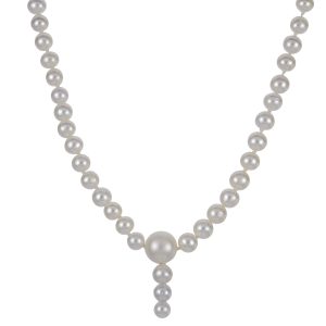 14KT Yellow Gold Freshwater Pearl Necklace