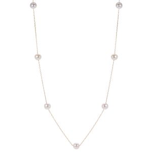 14KT Yellow Gold Freshwater Pearl Necklace