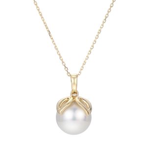 14KT Yellow Gold Freshwater Pearl Pendant