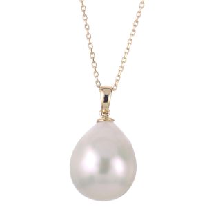 14KT Yellow Gold Freshwater Pearl Pendant