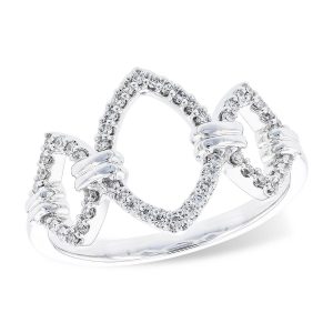 14KT Gold Ladies Diamond Ring