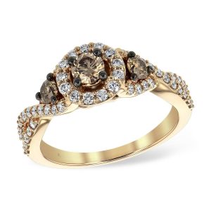 14KT Gold Ladies Diamond Ring