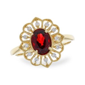 14KT Gold Ladies Diamond Ring